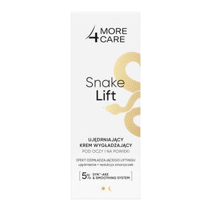 More4Care Snake Lift Firming Smoothing Cream for Under Eyes and Eyelids 35ml - Kosmetika