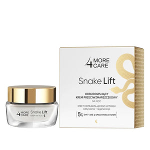 More4Care Snake Lift Rebuilding Anti-Wrinkle Night Cream 50ml - Kosmetika