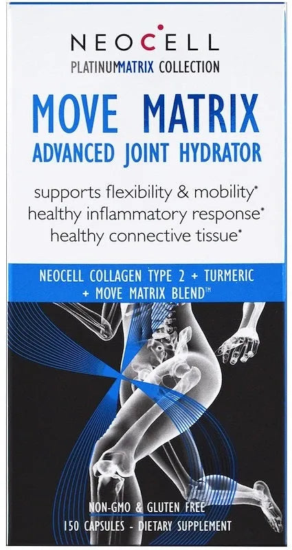 Move Matrix - Advanced Joint Hydrator - 150 caps - NeoCell - Papildai