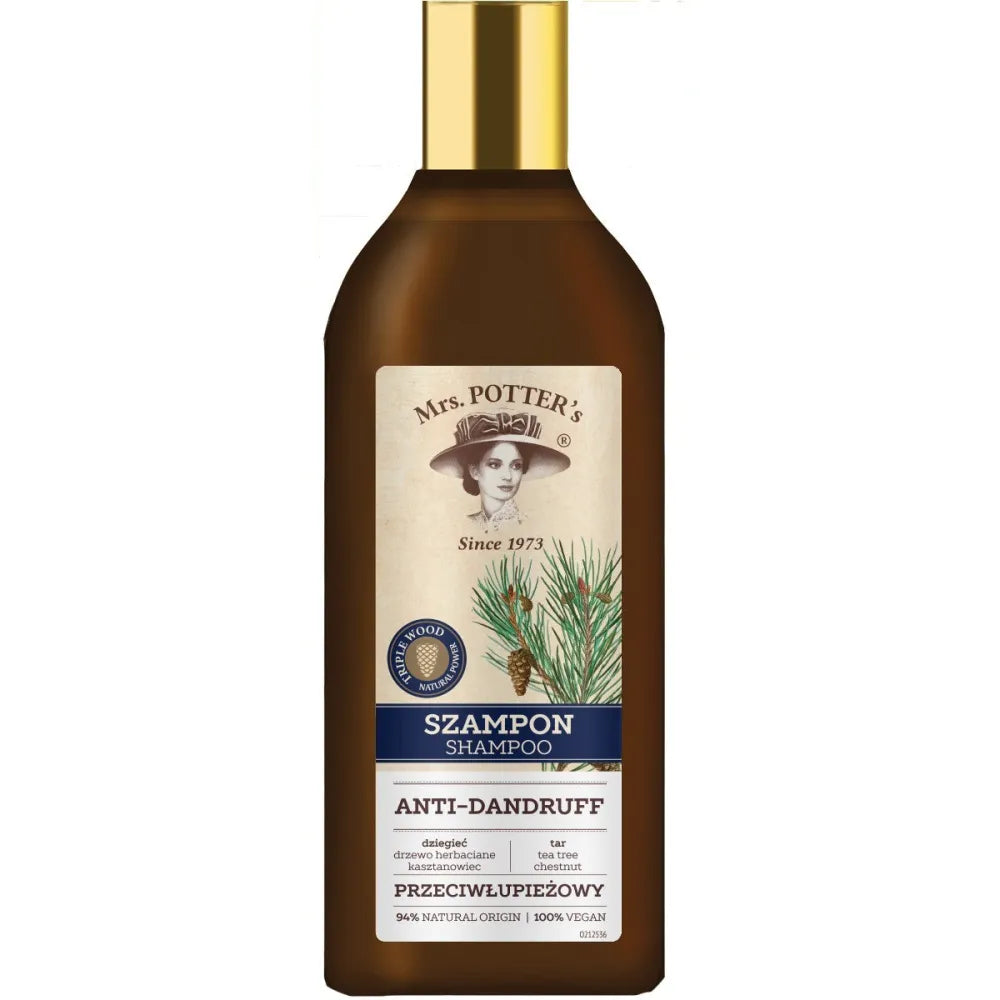 Mrs Potters Šampūnas - Triple Wood - 390ml - Kosmetika