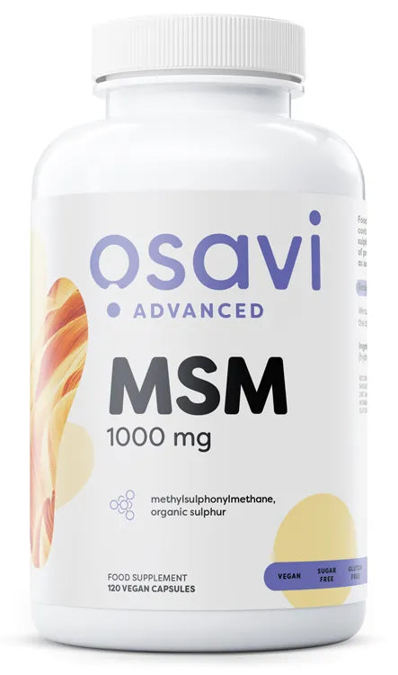 MSM 1000mg - 120 vcaps - Osavi - Papildai
