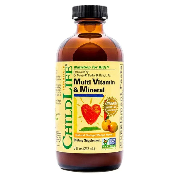 Multi Vitamin & Mineral Natural Orange/Mango - 237 ml - ChildLife - Papildai