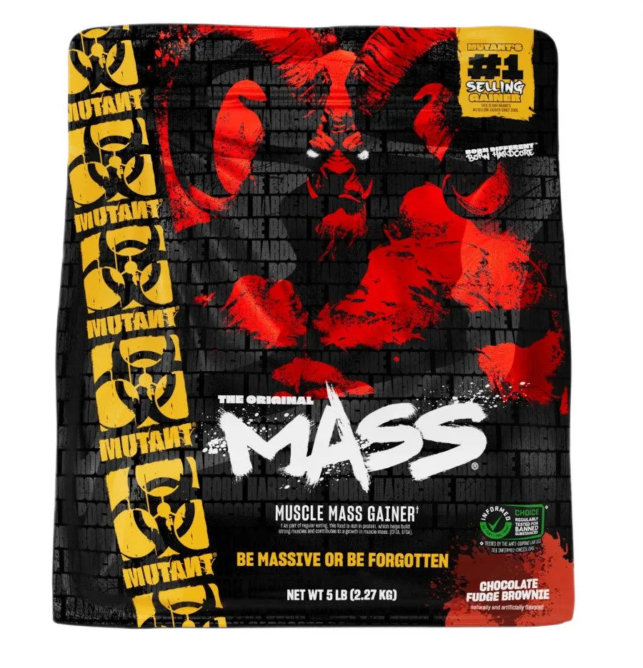 Mutant Mass Chocolate Fudge Brownie - 2270g - Sporto papildai