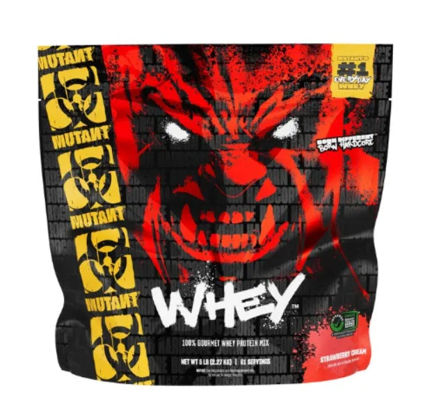 Mutant Whey Strawberry Cream - 2270g - Sporto papildai