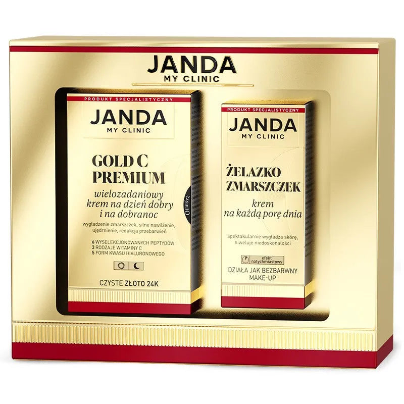 My Clinic GOLD C premium + Raukšlių IRON Dovanų Rinkinys - Kosmetika