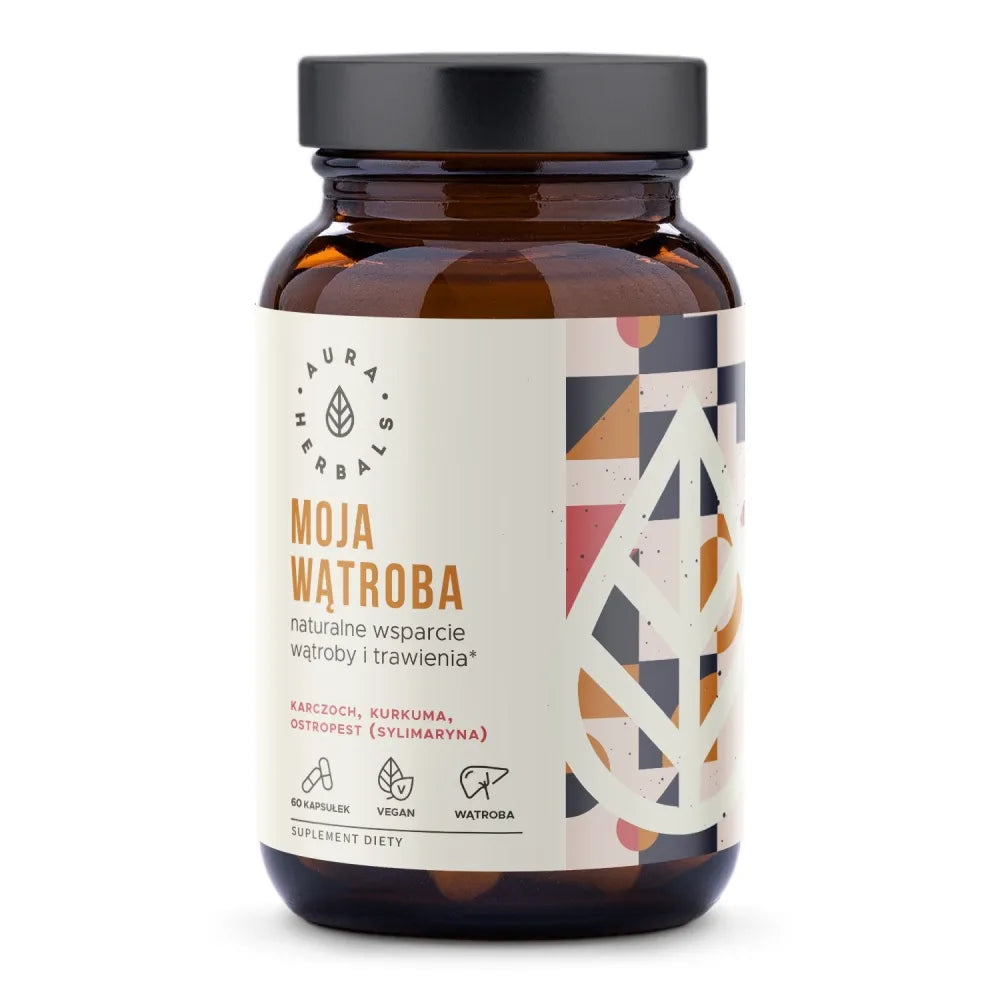 My Liver Artichoke Turmeric Thistle 60 capsules - AURA HERBALS - Papildai