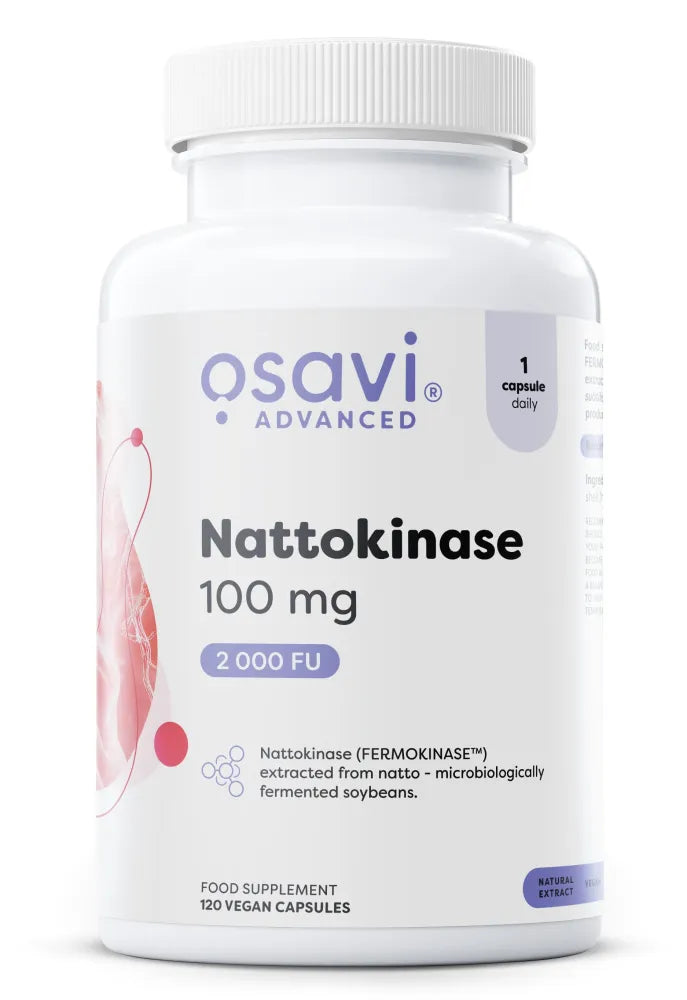 Nattokinase 100mg - 120 vegan caps - Osavi - Papildai