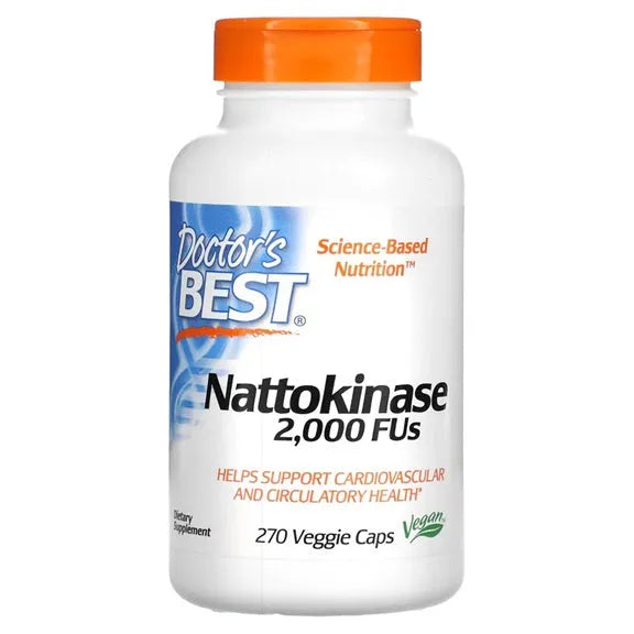 Nattokinase 2000 FUs - 270 vcaps - Doctor’s Best - Papildai
