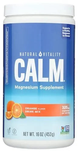 Natural Calm Orange - 453g - Vitality - Papildai
