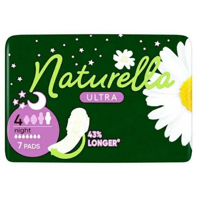 NATURELLA Ultra Night Plus Sanitary Towels with wings 1 op.-7 pieces - Higiena