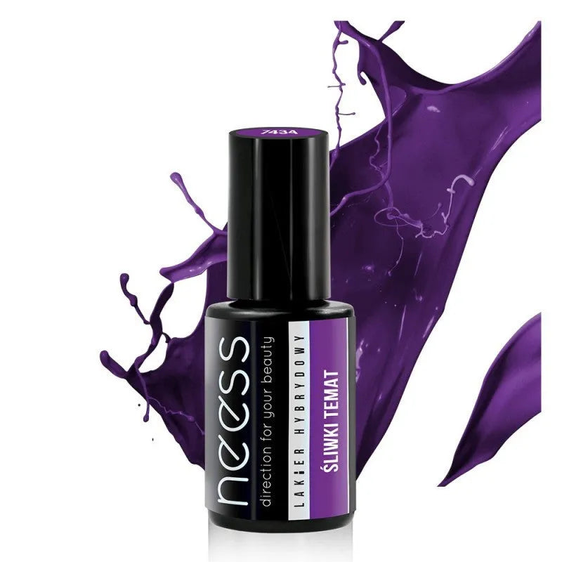 NEESS Hybrid Nail Polish 7434 Don’t Storm! 4ml hibridinis nagų lakas Neikite audrą! - Kosmetika