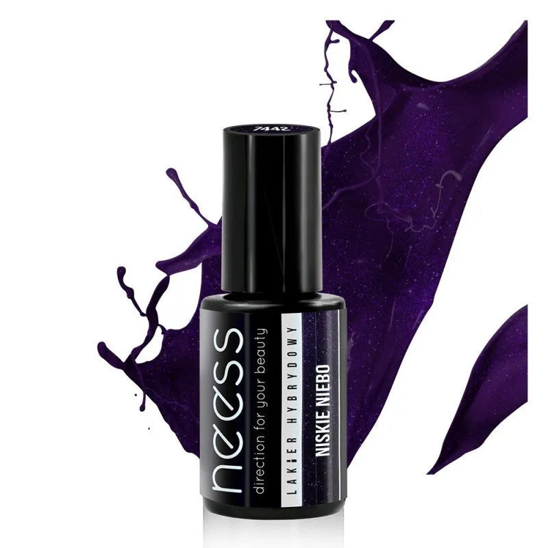 NEESS Hybrid Nail Polish 7442 Sentenced to Glitter 4ml - Kosmetika