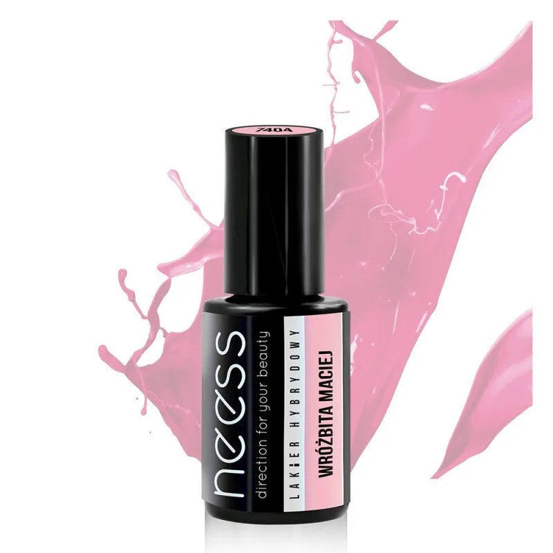NEESS Hybrid Rubber Lacquer 7404 wRóżbita Maciej 4ml skaistalai - Kosmetika