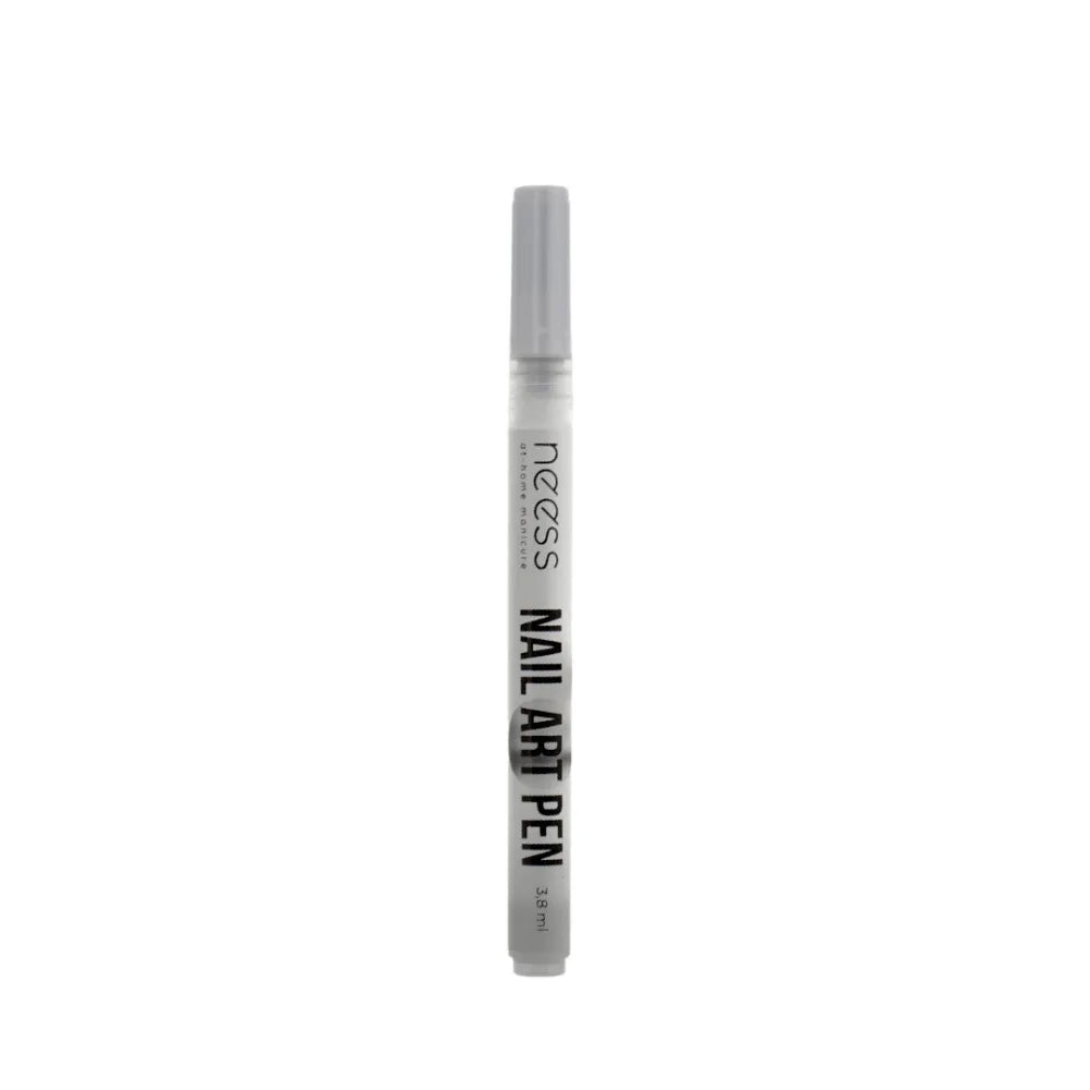 NEESS Nail art pen acrylic - silver - Kosmetika
