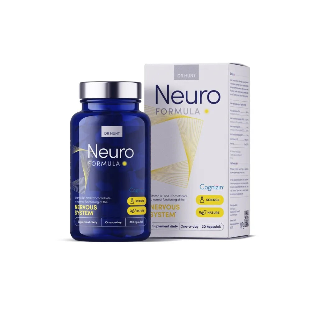 Neuro Formula - 30 vegan caps - Dr Hunt - Papildai