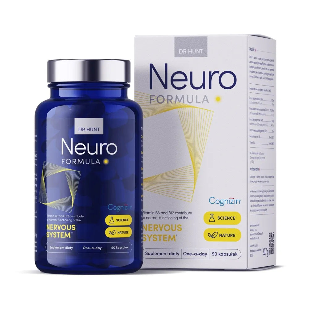 Neuro Formula - 90 vegan caps - Dr Hunt - Papildai