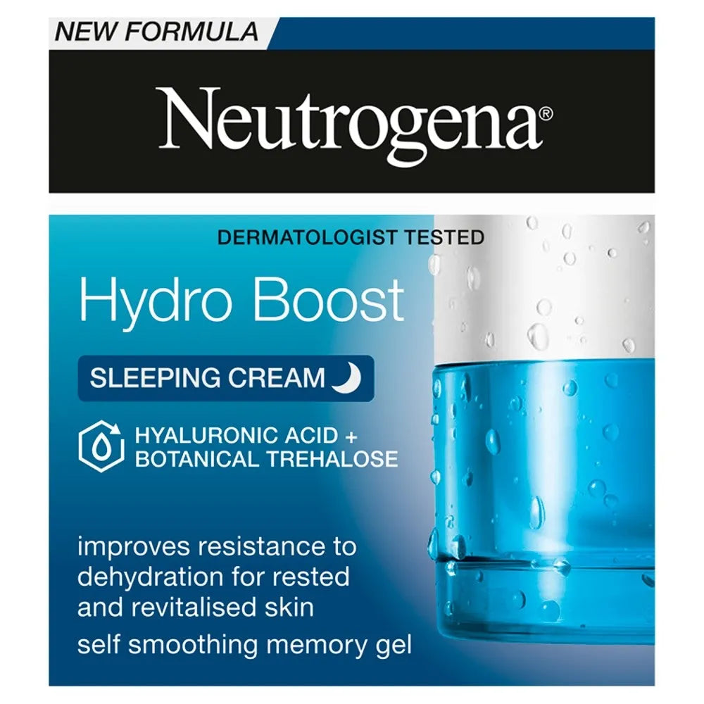 Neutrogena Hydro Boost drėkinanti naktinė krem-maska 50ml - Kosmetika