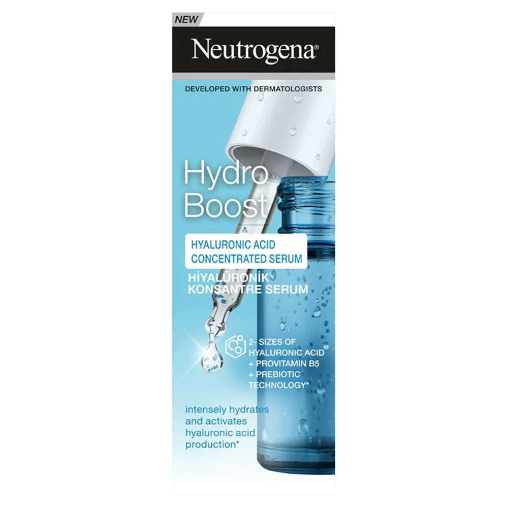 NEUTROGENA Koncentruotas serumas su hialurono rūgštimi - Hydro Boost 15ml - Kosmetika