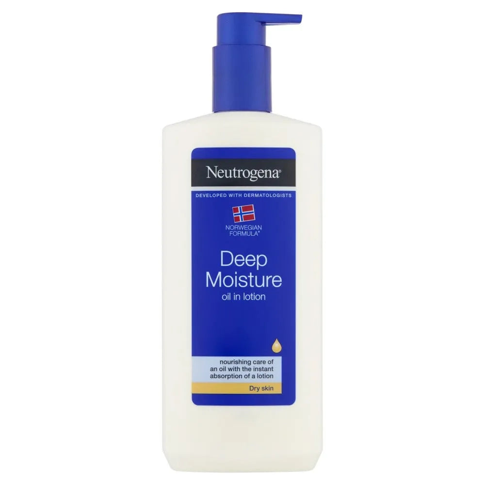 Neutrogena Norwegian Formula Giliai drėkinanti kūno emulsija - sausai odai 400ml - Kosmetika