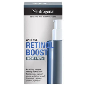 NEUTROGENA Retinol Boost Anti-Aging Naktinis Kremas 50ml - Kosmetika