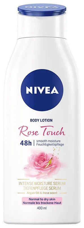 Nivea Body Intensive Moisturizing Lotion Rose Touch 400ml - Kosmetika