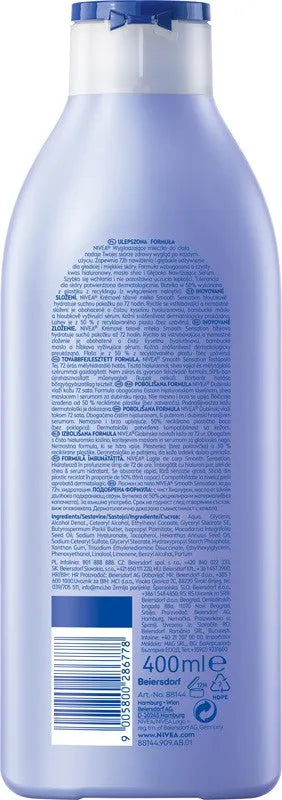 NIVEA Body Milk Smooth Sensation 400 ml. - Kosmetika