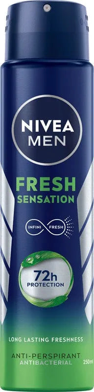 NIVEA DEO 250ml Men’s FRESH SENSATION Spray - Kosmetika