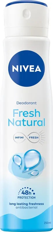 NIVEA DEO 250ml Women’s FRESH NATURAL Spray - Kosmetika