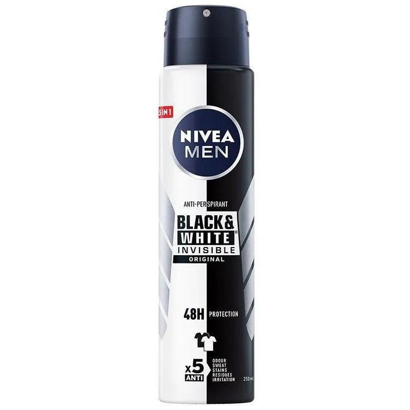 NIVEA Deodorant 250ml Men’s Spray INVISIBLE POWER - Kosmetika