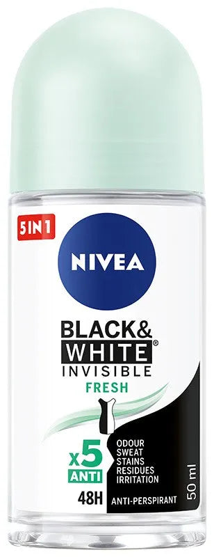 Nivea Deodorant INVISIBLE FRESH roll-on women’s 50ml - Kosmetika