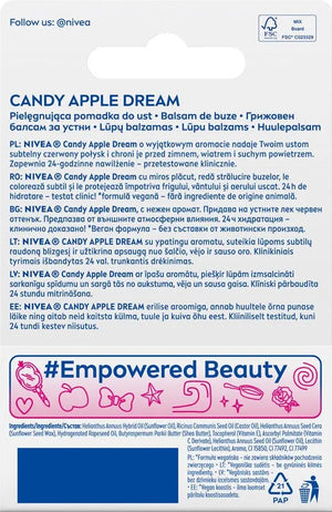 NIVEA Disney Princess Nurturing Lipstick Candy Apple Dream Snow White - Limited Edition 4.8 g - Vaikui ir mamai