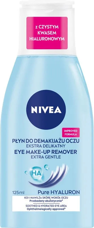 NIVEA Extra Gentle Eye Makeup Remover 125ml - Kosmetika
