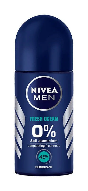 Nivea FRESH OCEAN dezodorantas vyrams roll-on 50ml - Kosmetika