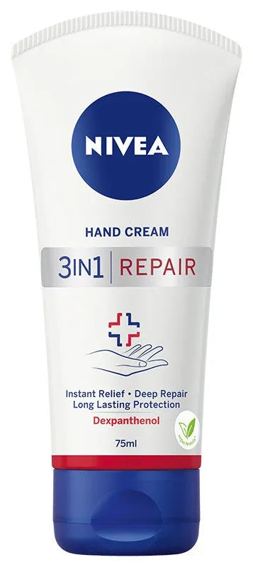 Nivea Hand Cream Restorative 3-in-1 Repair 75ml - Kosmetika
