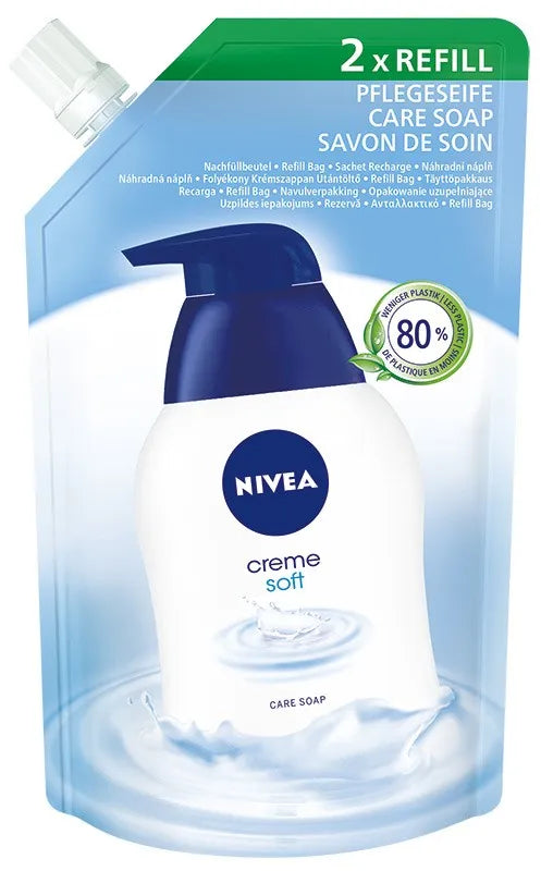 NIVEA liquid soap stock Cream Soft 500ml - Kosmetika