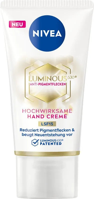 NIVEA LUMINOUS630 Antipigmentation Hand Cream 50 ml - Kosmetika