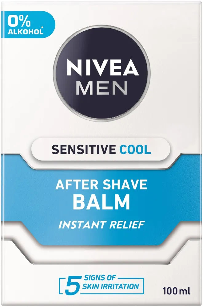 Nivea Men Aftershave Balm Sensitive Cool 100ml - Kosmetika