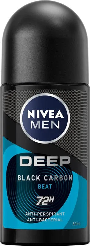 NIVEA MEN DEEP BLACK CARBON BEAT 50ML - Kosmetika