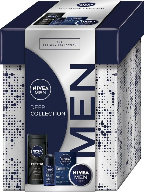 NIVEA Men Deep Collection Dovanų Rinkinys (01816) - Kosmetika