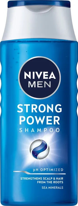 NIVEA Men Strong Power Shampoo for 250 ml - Kosmetika