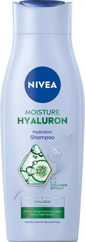 NIVEA Moisture Hyaluron Hair Shampoo 400 ml - Kosmetika