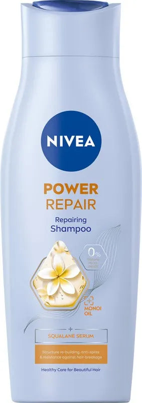 NIVEA Power Repair Shampoo 400 ml - Kosmetika