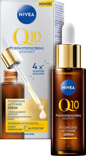 NIVEA Q10 Expert Dvigubo Veikimo Veido Serumas 30 ml - Kosmetika