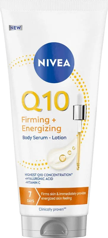 NIVEA Q10 Firming Energizing Serum - Body Lotion 200 ml - Kosmetika