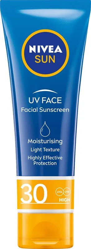 NIVEA SUN Facial Sunscreen Lightweight moisturizer SPF30 50 ml - Kosmetika