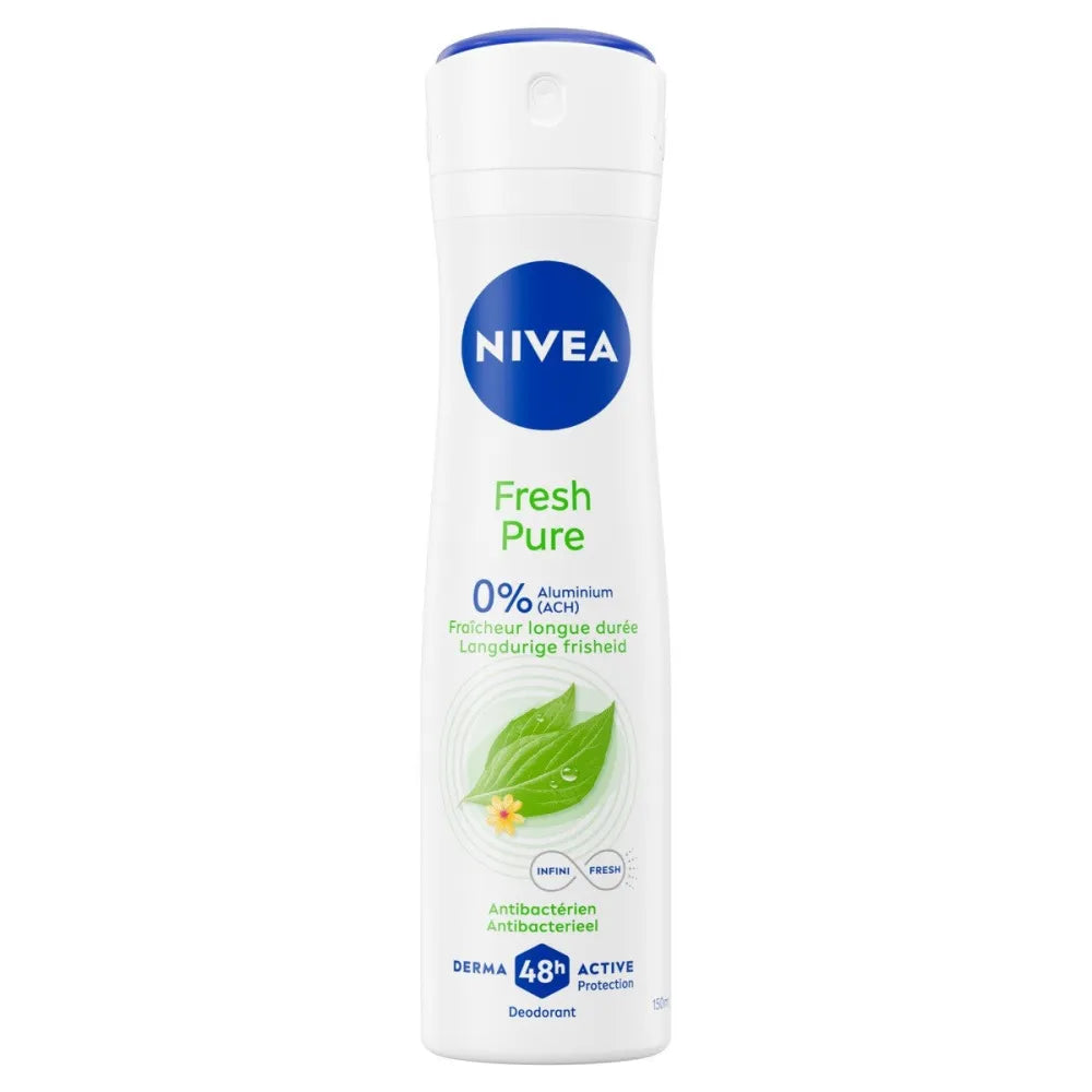 NIVEA Women’s Antiperspirant Fresh Pure 150 ml. - Higiena