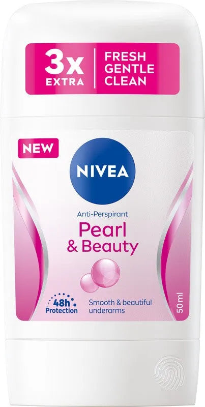 NIVEA Women’s Antiperspirant Stick Pearl & Beauty 50 ml - Kosmetika