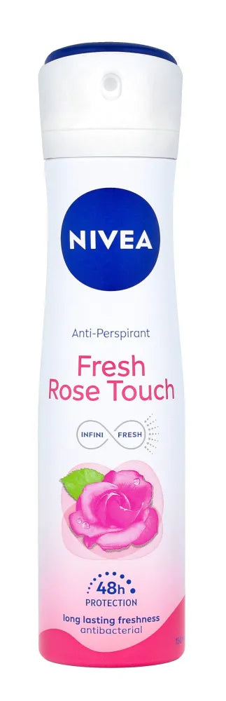 Nivea Women’s Deodorant Spray FRESH ROSE TOUCH - 150ml - Kosmetika