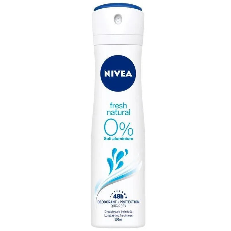 NIVEA Women’s Purškiamas Dezodorantas FRESH NATURAL - Kosmetika