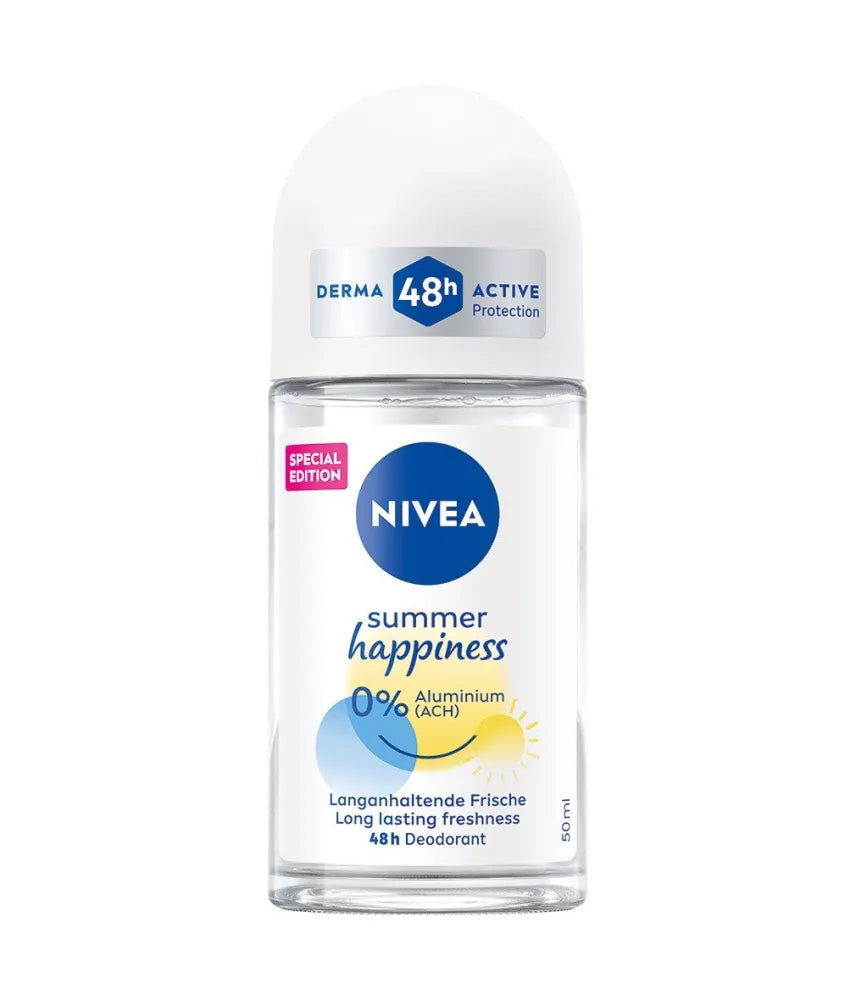 NIVEA Women’s Summer Happiness Ball Deodorant 50 ml - Higiena